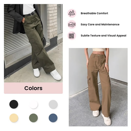 Adjustable Cargo Pants – MissyMilano